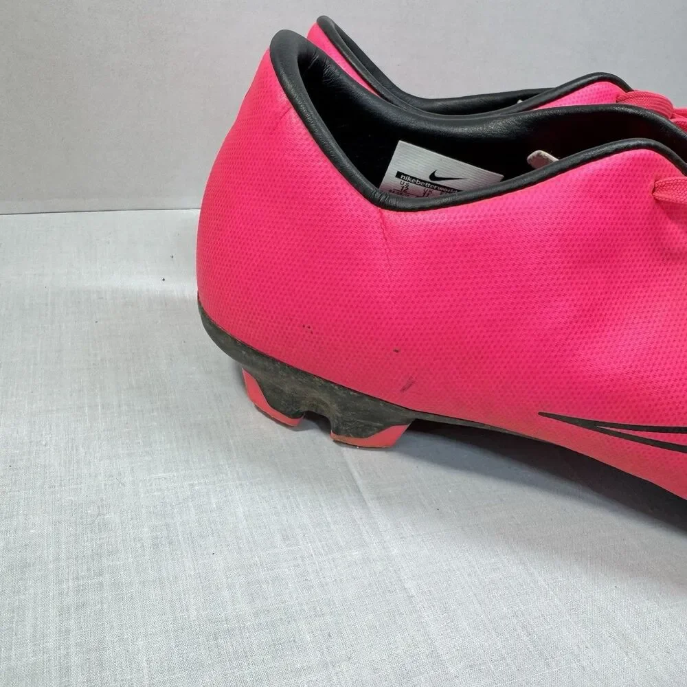 Nike Mercurial Victory 5 FG 651632-660 Soccer Shoes Hyper Pink Lace Up Men's 12